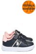 U.s. polo assn, pantofi sport navy pink travis-jr