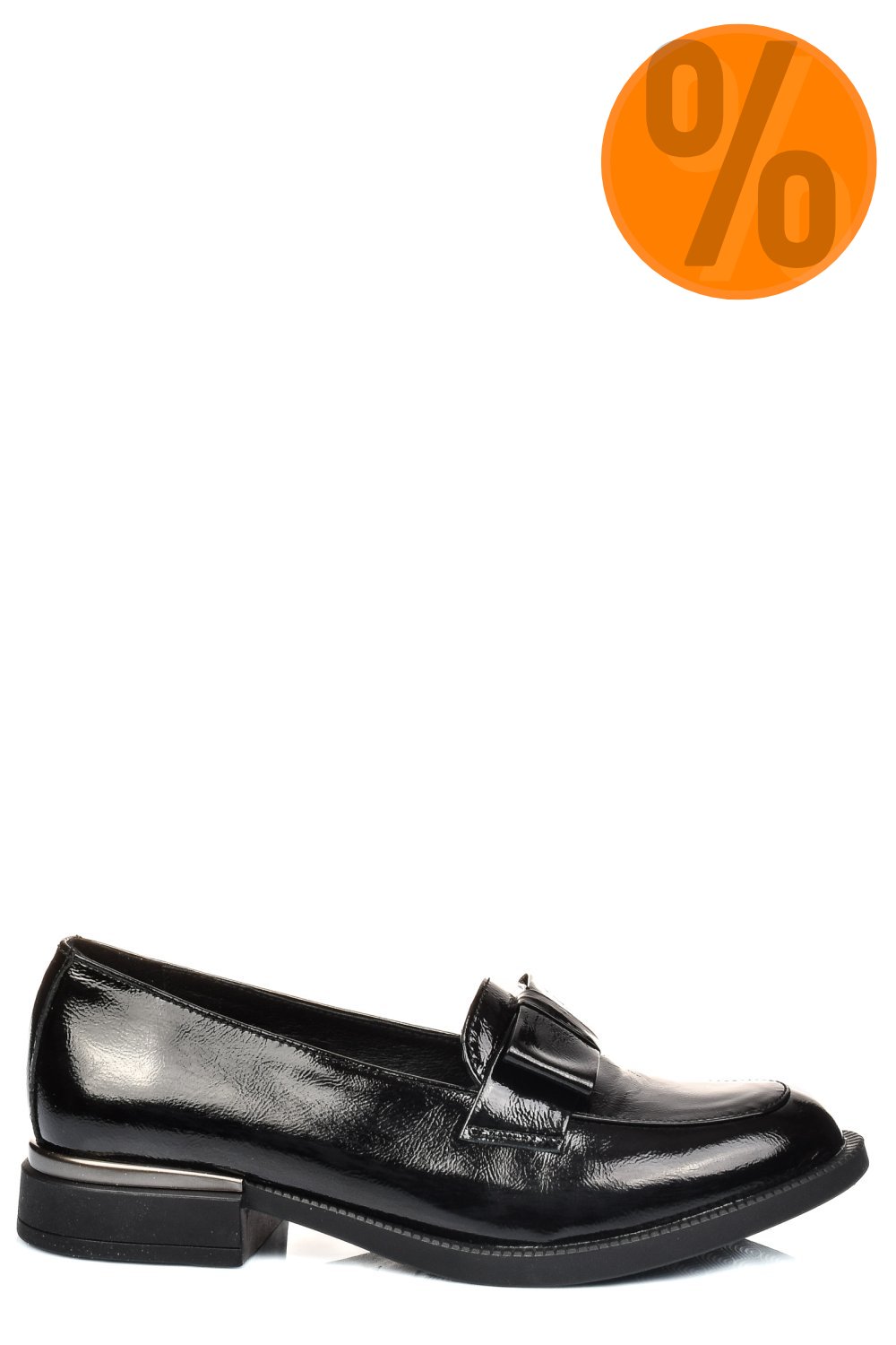 MOCASINI NEGRI PIELE NATURALA LACUITA 251627NPK