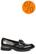 MOCASINI NEGRI PIELE NATURALA LACUITA 251627NPK