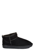 GHETE DAMA IMBLANITE PIELE NATURALA INTOARSA NEGRE 1S771200