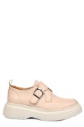 MOCASINI ROZ PIELE NATURALA 251618NP
