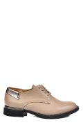 PANTOFI BEJ PIELE NATURALA  251624NP