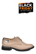 PANTOFI BEJ PIELE NATURALA  251624NP