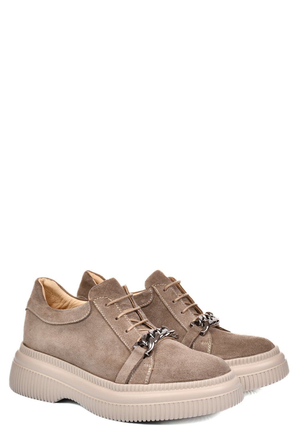PANTOFI BEJ PIELE NATURALA INTOARSA 251620SP
