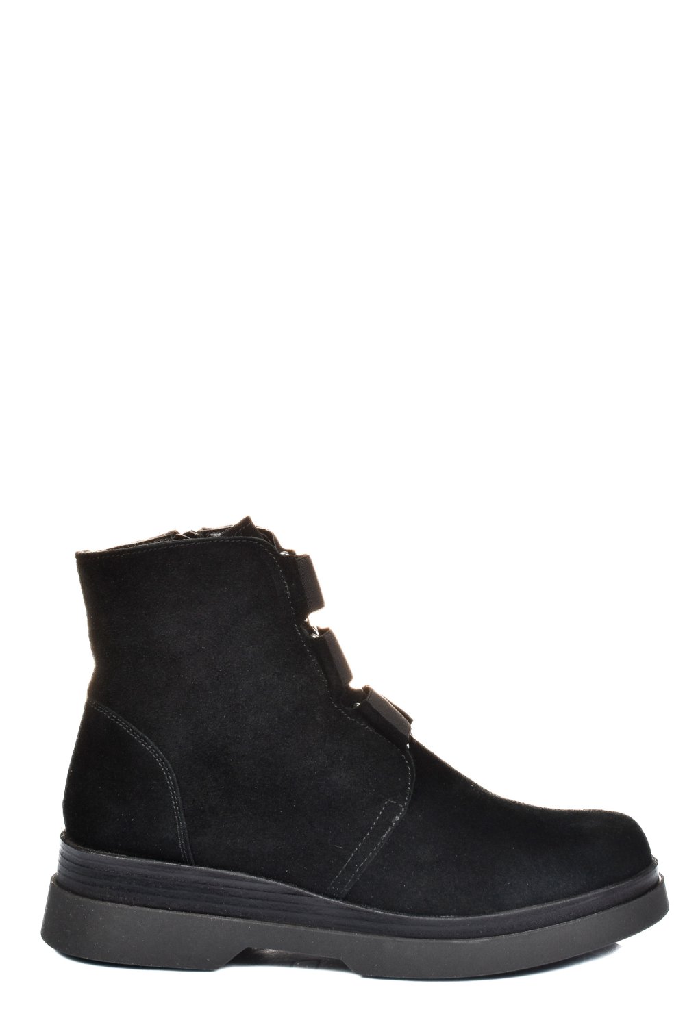 GHETE NEGRE PIELE NATURALA INTOARSA 242816SP