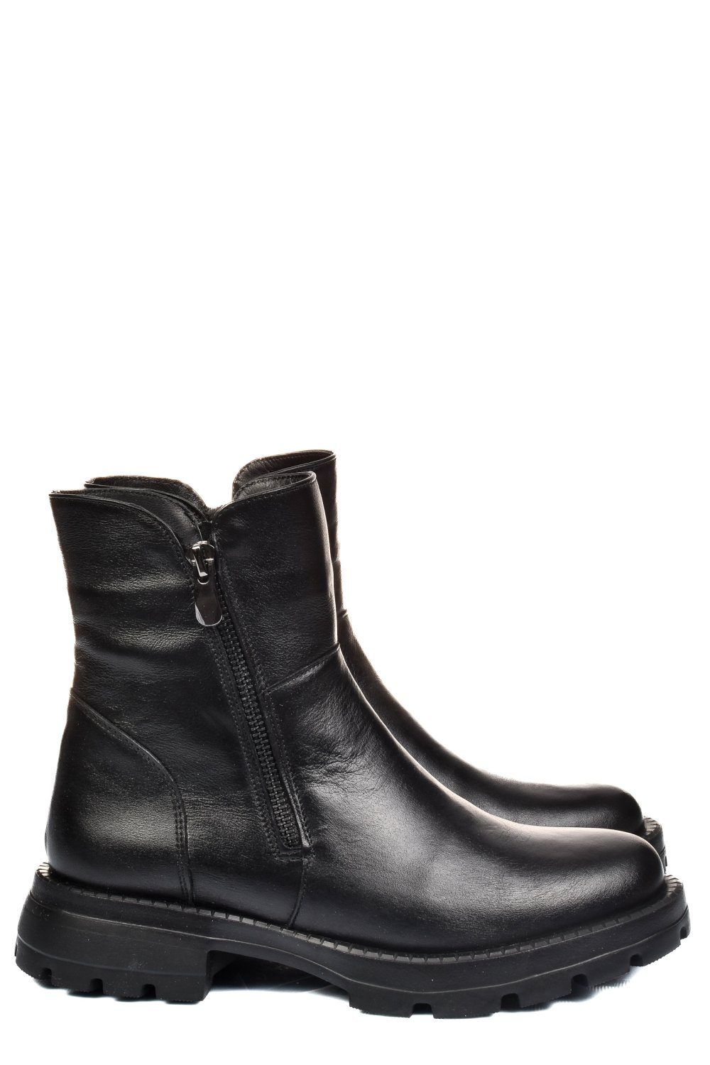 GHETE NEGRE PIELE NATURALA 242841NP