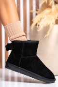 CIZME NEGRE PIELE NATURALA INTOARSA 6SP619