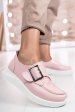 Pantofi sport roz piele naturala tsp5010