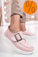 Pantofi sport roz piele naturala tsp5010
