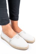 ESPADRILE BEJ PIELE NATURALA INTOARSA WS77S-142R04
