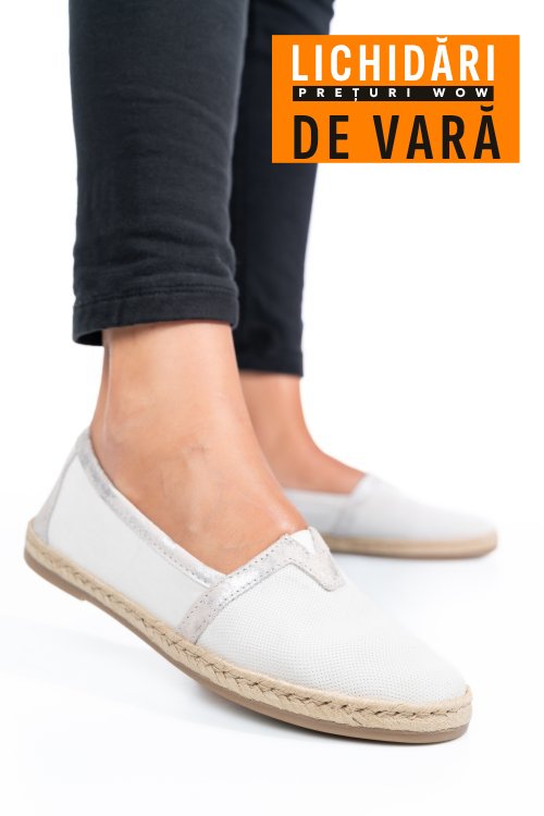 Espadrile bej piele naturala intoarsa ws77s-142r04