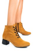 BOTINE MARO PIELE NATURALA TOC NEGRU 7S7780