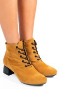BOTINE MARO PIELE NATURALA TOC NEGRU 7S7780