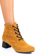 BOTINE MARO PIELE NATURALA TOC NEGRU 7S7780