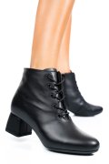 BOTINE NEGRE PIELE NATURALA 7S7780