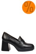 PANTOFI NEGRI PIELE NATURALA  251632NP
