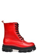 GHETE ROSII PIELE NATURALA 1S7751