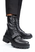 GHETE NEGRE PIELE NATURALA 3S7772