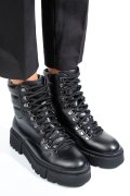 GHETE NEGRE PIELE NATURALA 4S7762