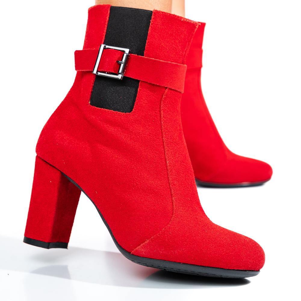 Botine dama cu toc inalt