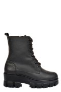 GHETE NEGRE PIELE NATURALA 1S7755