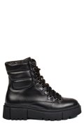 GHETE NEGRE PIELE NATURALA 4S7762