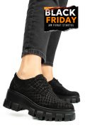 PANTOFI NEGRI CRO PIELE NATURALA INTOARSA 2S77085