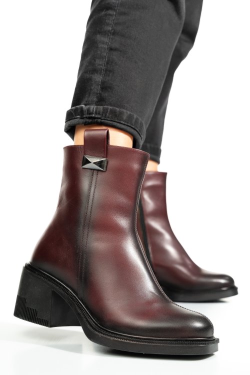 Ghete visinii piele naturala 4s7727