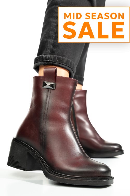 Ghete visinii piele naturala 4s7727
