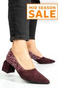 PANTOFI ALL WINE PIELE NATURALA INTOARSA 5S77460
