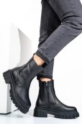 GHETE NEGRE PIELE NATURALA APCK4802