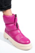 GHETE FUCHSIA PIELE NATURALA APCK4005