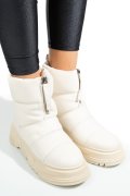GHETE ALBE PIELE NATURALA APCK4005