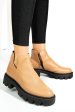 Ghete camel piele naturala 0s7724