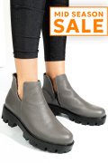 GHETE GRI PIELE NATURALA 0S7724