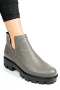 GHETE GRI PIELE NATURALA 0S7724