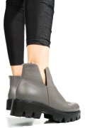 GHETE GRI PIELE NATURALA 0S7724