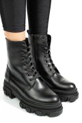 GHETE NEGRE PIELE NATURALA 1S7724