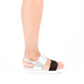 SANDALE ARGINTIU NEGRU PIELE NATURALA 9S776000