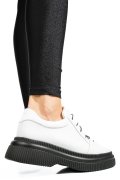 PANTOFI ALBI PIELE NATURALA  251620NP