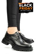 PANTOFI NEGRI PIELE NATURALA 2S7751615NP