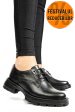 Pantofi negri piele naturala 2s7751615np