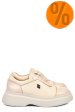 Pantofi crem piele naturala  251621np/npk