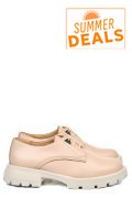 PANTOFI BEJ PIELE NATURALA 2S7751615NP