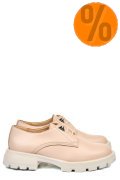 PANTOFI BEJ PIELE NATURALA 2S7751615NP