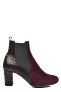 BOTINE DAMA PIELE NATURALA INTOARSA VISINII COLOR 7S7770