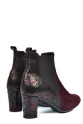 BOTINE DAMA PIELE NATURALA INTOARSA VISINII COLOR 7S7770