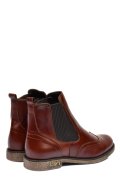GHETE MARO INCHIS PIELE NATURALA 2S7712
