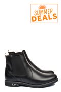 GHETE NEGRE PIELE NATURALA 2S7711