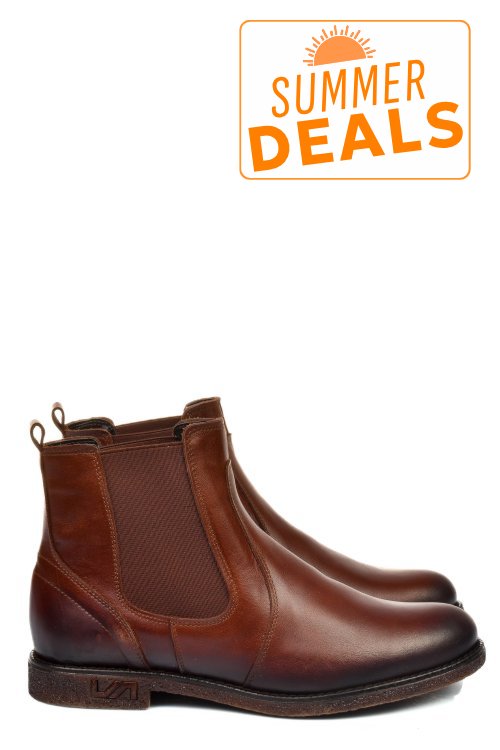Ghete maro inchis piele naturala 2s7711